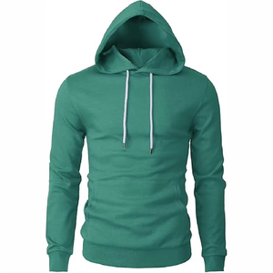 Sweat-shirt à capuche pour homme en coton 100% personnalisé OEM, de haute qualité, lourd, chaud pour l'hiver, uni, sans motif - Product Image 3