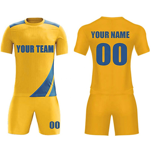 Ensemble d'uniformes de football personnalisés de haute qualité kit d'équipe de football OEM ODM t-shirt coupe automatisée maillot de sublimation - Product Image 2