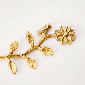 ElegantFusion Ensemble de couverts 4 pièces en acier inoxydable et laiton avec un design élégant de qualité supérieure pour un dîner sophistiqué - Product Image 3