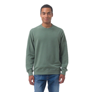 Sweat-shirt d'hiver pour homme à col rond en mélange polyester/coton, coupe classique - Logo personnalisé, tissu polaire respirant à séchage rapide, vente en gros - Product Image 1