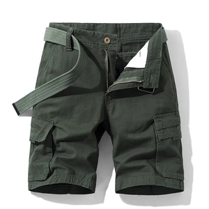 Pantalones cortos Cargo de alta calidad para hombres Bolsillos Pantalones cortos Cargo Hombres Streetwear Hombres Pantalones cortos Cargo Algodón - Product Image 4