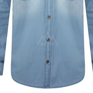 Unique Design Custom Made <b>Men</b> <b>Jeans</b> <b>Shirt</b> New Arrival <b>Men</b> <b>Jeans</b> <b>Shirts</b> Custom Size Quick Dry <b>Men</b> <b>Jeans</b> <b>Shirts</b> - Product Image 5