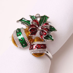 Anillos de Servilleta de Metal Modernos y Lujosos Diseñados para Agregar Encanto a las Mesas de Comedor y Decoraciones de Bodas - Product Image 4