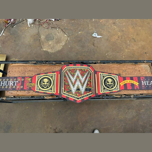2025 Custom Design for Championship Wrestling Belts Sialkot Pakistan 4mm Zinc Plates Leather Strap World Heavyweight Ronpex - Product Image 1