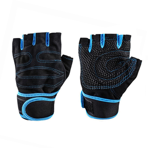 Guantes de Gimnasio Personalizables Antideslizantes de Medio Dedo, Resistentes al Desgaste para Entrenamiento, Ejercicio, Levantamiento de Pesas - Guantes Suministrados por Fábrica - Product Image 1