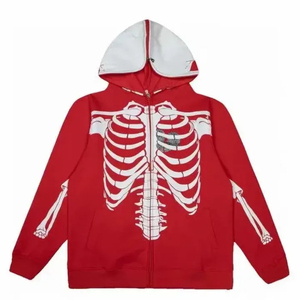 เสื้อฮู้ดผ้าฟลีซสำหรับผู้ชายโอเวอร์ไซส์ผ้าคอตตอน100% มีขนแกะเปิดไหล่ปล่อย400gsm ดีไซน์ใหม่ - Product Image 5