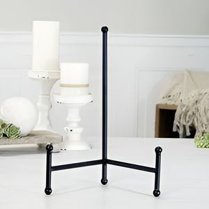 Soporte de imagen de pintura de caballete moderno para decoración del hogar, soporte de caballete de hierro forjado de Metal decorativo, pantalla de suelo ajustable - Product Image 4