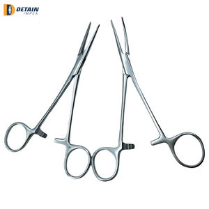 Abrazadera de bloqueo de hemostato recto, pinzas de bucle, herramienta de mano, 12,5, 16, 18cm, pinzas hemostáticas, Kit Sutur, instrumento médico - Product Image 2