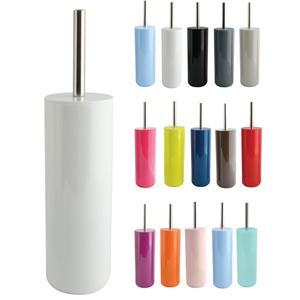 Soporte para escobilla de baño de plástico MSV «Inagua» en color blanco - Product Image 2