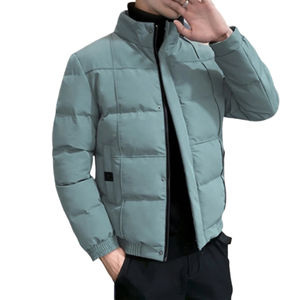 Veste matelassée légère pour homme 2026 – Doudoune fine à capuche de haute qualité avec logo personnalisé – Manteau d'hiver pour homme - Product Image 1