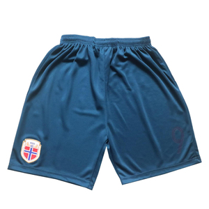 Conjunto de Camiseta y Pantalones Cortos de Fútbol Unisex para Adultos, Impresión por Transferencia de Calor Personalizada, Logotipo Personalizado, Diseño de Color Degradado, 100% Poliéster - Product Image 4