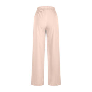 2025 Venta al por mayor de ropa de calle con logotipo personalizado Causal Algodón Oversize Baggy Jogging Pantalones de chándal de pierna ancha Mujeres - Product Image 5