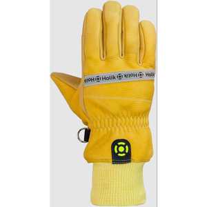 Gants de pompier courts Elke en cuir pleine fleur Elk Grain, paume en cuir de vachette pleine fleur, membrane Porelle EN 659 - Product Image 1