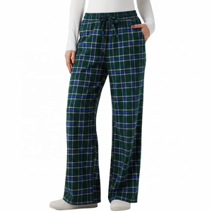 Pantalón de corte bootcut holgado para mujer, opción de talla y colores personalizados, con estampado y bordado. - Product Image 5