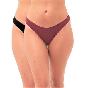 กางเกงชั้นในสตรีทรงตองสีไวน์แบบ100% กำหนดเองได้ - Product Image 2