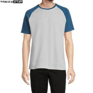 T-shirt décontracté à manches courtes pour homme, taille adulte personnalisée, 100 % coton, écologique, respirant, Triksy Star 210g, faible MOQ - Product Image 4