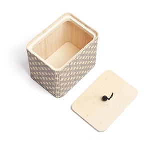 Caja de pañuelos de bambú con tapa Caja de bambú hecha a mano Decoración de Mesa para el hogar natural ecológica Venta al por mayor de Vietnam - Product Image 5