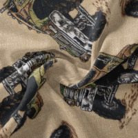 Tela DBP de Alta Calidad con Estampado Digital y Spandex en 4 Direcciones, Diseño Personalizado, Venta al por Mayor