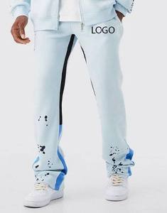 Conjunto Deportivo Unisex con Logotipo Personalizado, 100% Algodón Grueso, Nuevo Diseño, Sudadera con Cuello Redondo y Pantalones Cargo para Invierno, Ropa Estampada - Product Image 5
