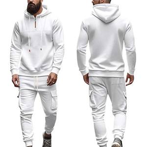 Men's Casual Active Tracksuits Full Zip Sports Jogging Suits Sets Athletic <b>Running</b> 2 Piece Sweatsuits - Product Image 1