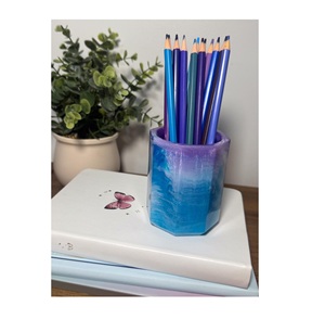 ที่ใส่ปากกาเรซินอีพ็อกซี่เรซินสำหรับตั้งโต๊ะ - Product Image 3