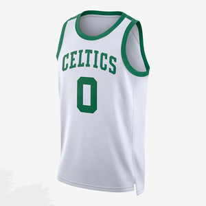 Ensemble de maillots de basket-ball unisexes respirants en gros, nom d'équipe personnalisé, numéro, shorts d'entraînement, chemises, teinture unie, 100% polyester - Product Image 2
