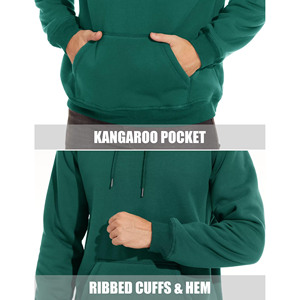 Sudaderas CON CAPUCHA DE Color sólido de lana de algodón y poliéster de alta calidad para hombre, suéter con capucha, ropa cálida para hombre, suéter, sudaderas con capucha personalizadas para hombre - Product Image 6
