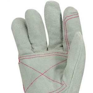 Guantes de seguridad de trabajo de construcción cálidos de invierno de cuero protector Guantes de trabajo de seguridad de visibilidad de mano completa - Product Image 4
