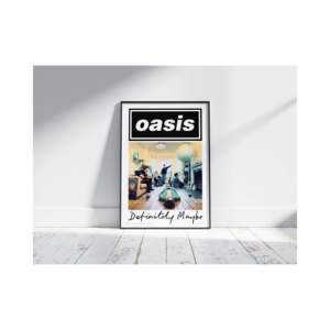 Modern Style Oasis <b>Poster</b> Definitely Maybe Design Paper Material for Wall Usage - Product Image 3