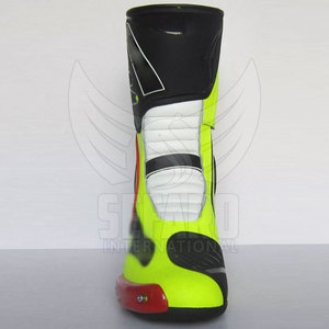 Hot Selling Sports Equipment Motorbike Comfortable Shoes Leather Made Motorbike Racing Shoes - Product Image 4