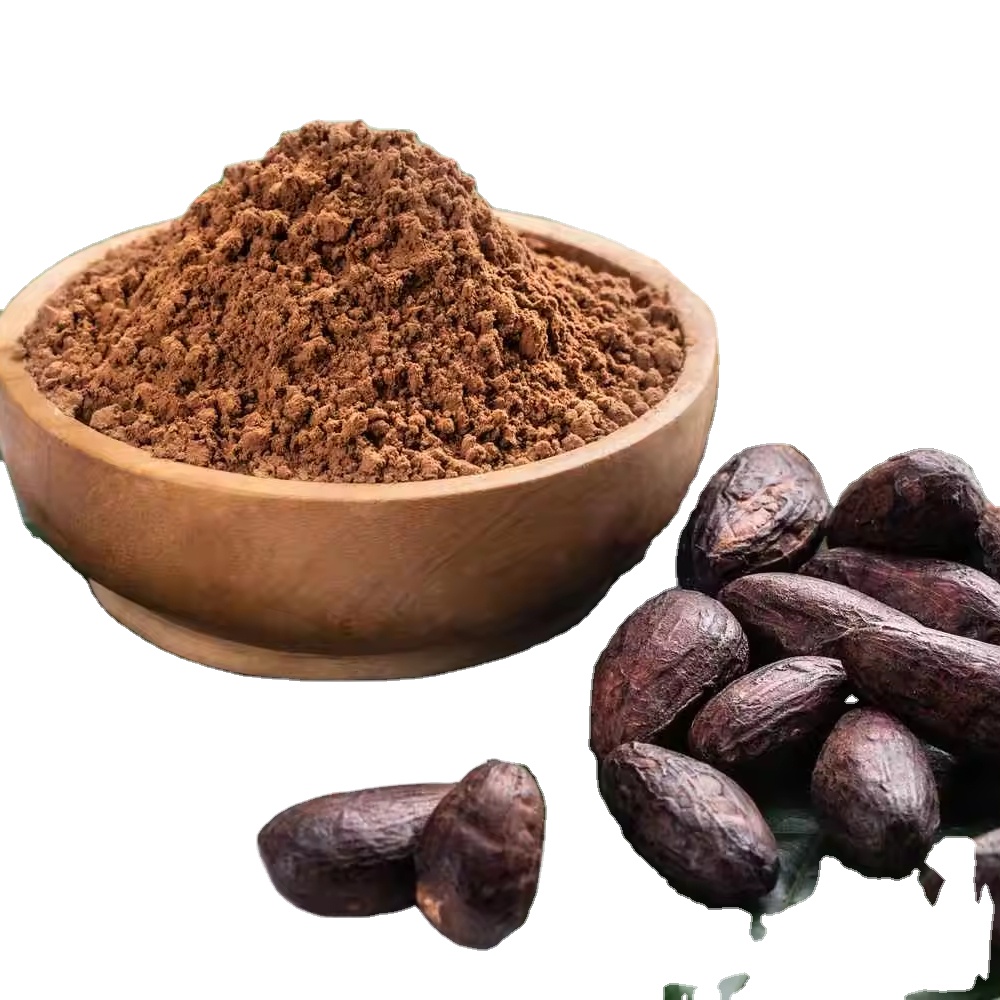 Prix de gros en vrac 25kg poudre de cacao alcalisée poudre de cacao brut à vendre