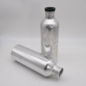Venta al por mayor de botellas de metal de aluminio ecológicas con cuello de tornillo interno embalaje fabricante de Vietnam suministro de fábrica - Product Image 2
