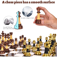 Jeu d'échecs en bois artisanal | Planche pliante avec rangement | Staunton Pieces Private Label Service Fournisseur Alibaba par AYAANS
