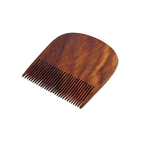 Peine de barba de madera de Venta caliente para forma de barba larga para hombres a precio al por mayor a granel - Product Image 3