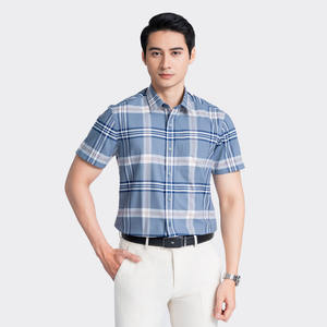 Aristino, camisa con estampado de corte regular para hombre, alta calidad, informal, cómoda, de manga corta, talla grande, precio caliente, fabricación ASS013AZ - Product Image 2