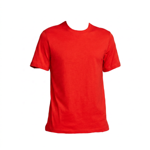 Camiseta Casual para Hombre, Corte Regular, Cuello Redondo, Manga Corta, Color Sólido, 100% Algodón Jersey, 180 Gramos, Anti-Pilling - Product Image 3