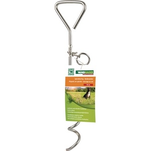 Estaca en espiral para tienda de campaña de metal galvanizado de 41 cm - WINDHAGER - Product Image 3