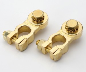 Bloques de terminales de latón Piezas mecanizadas CNC Terminales de cableado eléctrico de alto voltaje OEM ODM Fabricante de exportación al por mayor - Product Image 2