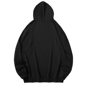 Sweats à capuche pour hommes à manches longues d'hiver, couleurs personnalisées confortables, mélange polyester/coton, respirant, séchage rapide, décontracté, personnalisé - Product Image 2
