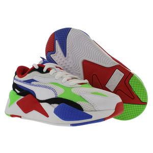 Zapatos Puma Rs-X3 Tfl para Niños Color: Blanco/Negro/Verde 100% Auténticos - Product Image 5
