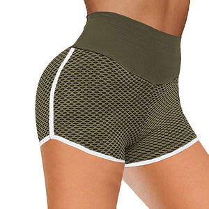 High Quality Women's Yoga Shorts Mid-Waist Gym & Fitness Sports Wear Solid <b>Pattern</b> Workout <b>Legging</b> - Product Image 1