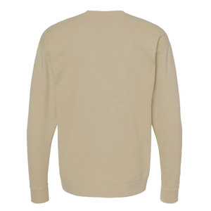 Sudadera holgada con cuello redondo de color sólido para hombre con logotipo personalizado y sudaderas informales lisas de algodón 100% para hombre, sudadera lisa con cuello redondo - Product Image 6