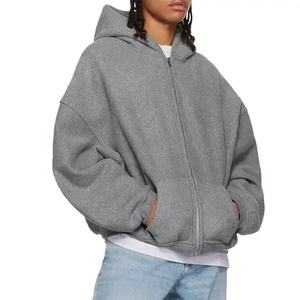 Sudadera con capucha de gran tamaño para hombre hecha a medida, cómoda y Elegante ropa de uso diario, técnica de lavado con estampado Digital a la moda, Invierno - Product Image 1