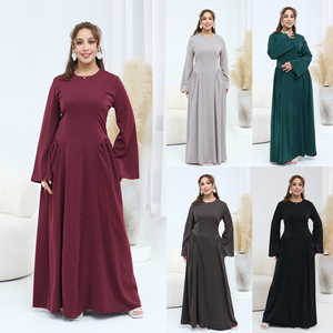 <span class=keywords><strong>Robe</strong></span> Corset à Col Rond et Manches Longues Loriya 2026, Abaya Ramadan pour Femmes, <span class=keywords><strong>Robe</strong></span> Musulmane, Abaya pour l'Aïd, <span class=keywords><strong>Robe</strong></span> de Soirée Modeste, <span class=keywords><strong>Robe</strong></span> de <span class=keywords><strong>Mariage</strong></span> - Product Image 2