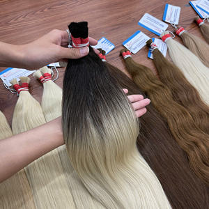 Vente en gros en vrac Extension de cheveux humains lisses Meilleures extensions de cheveux Cheveux bruts vietnamiens sans perte - Product Image 2