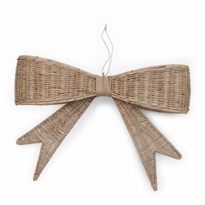 ของตกแต่งต้นคริสต์มาส,ริบบิ้นหวายสานของตกแต่งต้นคริสต์มาสของตกแต่งด้วยมือที่สะดุดตา - Product Image 3