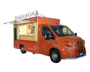 Camión de Comida Eléctrico de 4 Ruedas, Carrito Móvil para Hacer BBQ, Kebab, Pizza, Camión de Comida Rápida Totalmente Equipado - Product Image 1