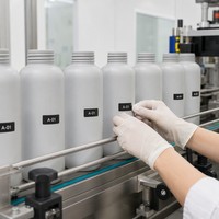 Étiquette autocollante imperméable et résistante à l'huile personnalisée - Rouleau adhésif noir pour bouteilles - Vente en gros directe d'usine - Commande en gros