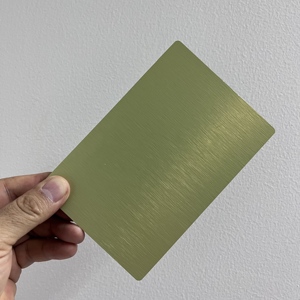 Paneles compuestos de aluminio de hoja ACP de plata cepillada Precio bajo para revestimiento de paredes Tablero de letrero publicitario materiales de construcción - Product Image 2