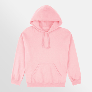 Sweat-shirt à capuche uni pour homme, 100% coton, tissu molletonné français, coupe classique, vêtements décontractés pour l'automne - Product Image 2